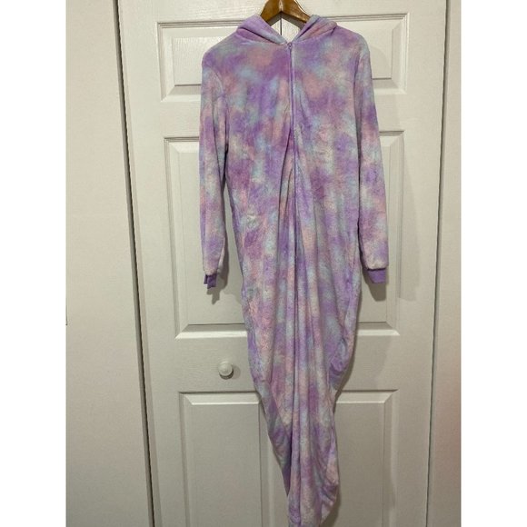 Peace, Love & Dreams Unicorn Women's Pajama One-Piece NWT Size Large - Picture 2 of 6